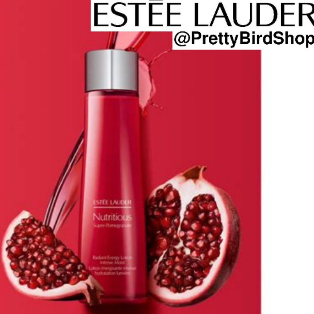 Estee Lauder Pomegranate Radiant Energy Lotion 6.7 oz NIB Nutritious
